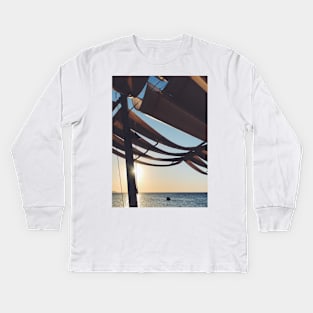 Cafe Mambos Ibiza Kids Long Sleeve T-Shirt